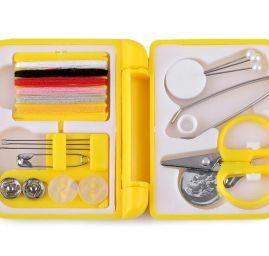 Šitíčko v plastovém pouzdře tyrkysové