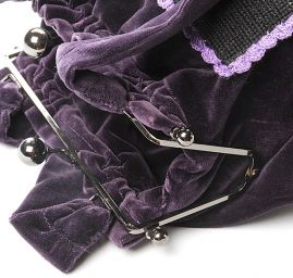 Originální taška design Marlen gobelín tm.fialová