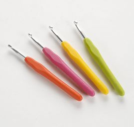 Háček kov se silikonovou ručkou vel 6