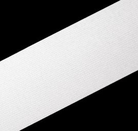 Guma prádlová hladká šíře 50 mm tkaná bílá PEGA