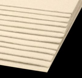 Dekorativní plsť filc tloušťka 2-3 mm smetanová