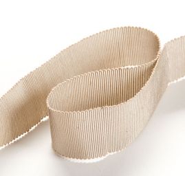 Rypsová stuha viskoza šedá