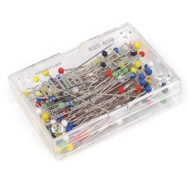 Špendlíky GALANT se skleněnou hlavičkou 30mm 10 g