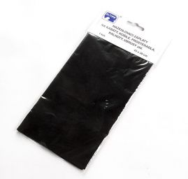 Záplata zažehlovací textilní rozměr 43×20 cm černá