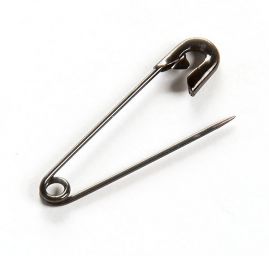 Spínací špendlík 29mm černý