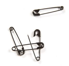 Spínací špendlík 29mm černý