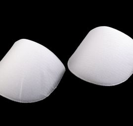 Vycpávky molitan 20mm výška vsazovaný rukáv bílé