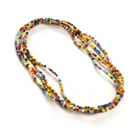 Korálkový náramek/náhrdelník rokajl multicolor