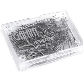 Špendlíky celokovové PERFECT délka 26 mm nerezové