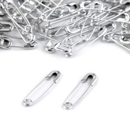 Spínací špendlík velikost 20mm 2/0 stříbrný