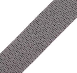 Popruh nylon 2,5cm šedý