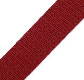 Popruh nylon 2,5cm bordó