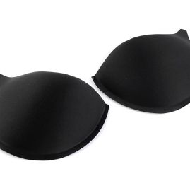 Košíčky do plavek/korzetů velikost M černá