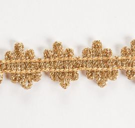 Prýmek leonský vločka zlatá