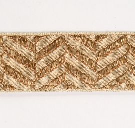 Stuha žakárová vzor rybí kost