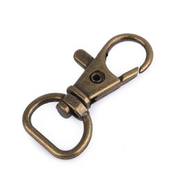 Karabina kov průvlak 12 mm staromosaz