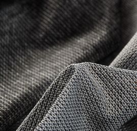 Rašlovka netkaná textilie zažehlovací 150cm černá