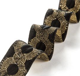 Stuha žakárová oboustranná elipsy