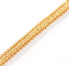 Prýmek leonský součky tmavší zlaté barvy