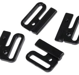 Plavkové zapínání 25mm plast černé