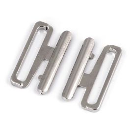 Plavkové zapínání 20mm kovové šíře 18x24mm