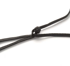 Japonské zapínanie suk čierna