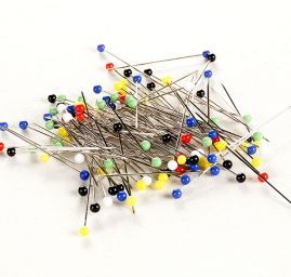 Špendlíky GALANT se skleněnou hlavičkou 48mm 30 g