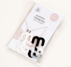 Spojka ramínková balení 3ks mix barev