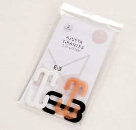 Spojka ramínková balení 3ks mix barev