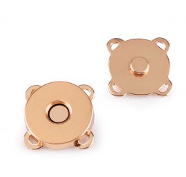 Magnetické zapínání našívací 18 mm zlatá