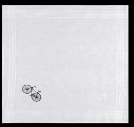 Kapesník bavlněný v dárkové krabičce kolo