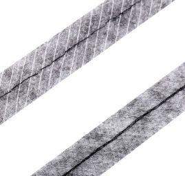 Zažehlovací proužek do švu černý