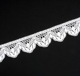 Krajka lem vzdušná geometrický vzor