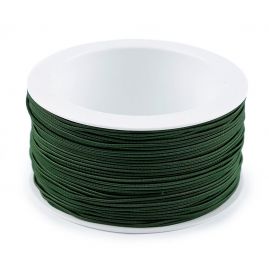 Guma pruženka kulatá 1,2mm klobouková zelená