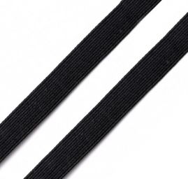 Guma prádlová jemná česká 11,9 mm černá PEGA