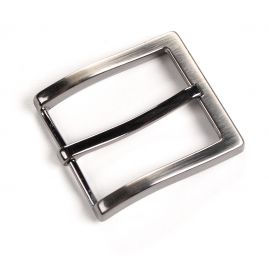 Spona opasková kov zaoblená průvlak 40 mm nikl černý