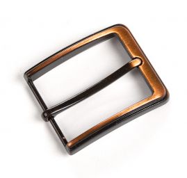 Spona opasková kov zaoblená průvlak 35 mm mosaz