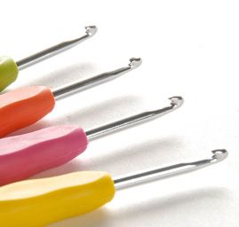 Háček kov se silikonovou ručkou vel. 4,5
