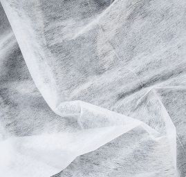 Vlizelín lepiace 160cm biely bodkovaná