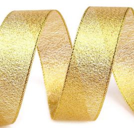 Stuha rex zlatá 20mm