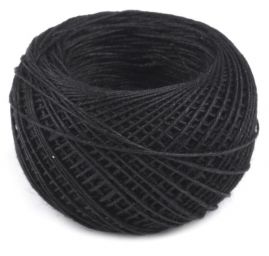 Niť lněná kovářská v plastovém pouzdře černá