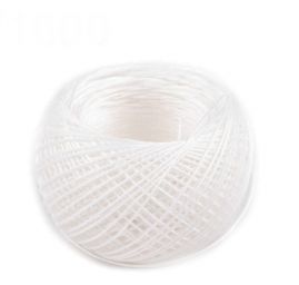 Niť lněná kovářská v plastovém pouzdře bílá přírodní