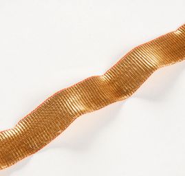 Stuha rex zlatá 27mm