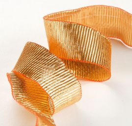 Stuha rex zlatá 27mm