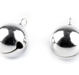 Rolnička Ø 12 mm stříbrné barvy