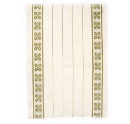 Kuchyňské utěrky krémová/olivová 2 ks