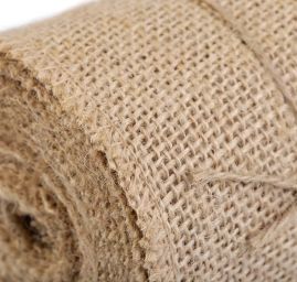 Stuha jutová přírodní šíře 10 cm balení 3 m