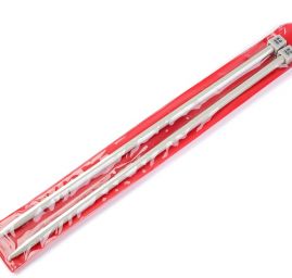 Pletací jehlice rovné kov vel. 8