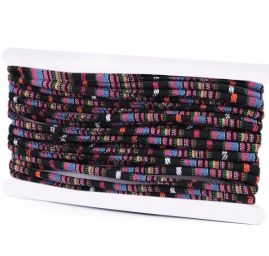 Šňůra kulatá výplň barevná