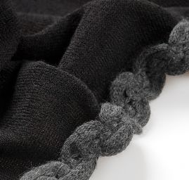 Pleteninová porta vlnky šedá